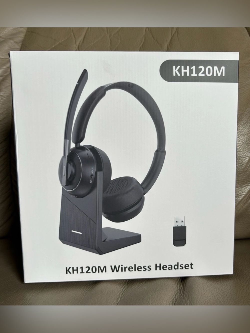 PrancyBt Wireless Bluetooth Headset Upgraded Version AI Noise Cancelling Mic